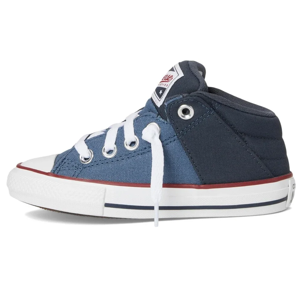 Converse Chuck Taylor All Star Axel Mid A10749F Kids 3 Blue Skate Shoes ZOGG2823